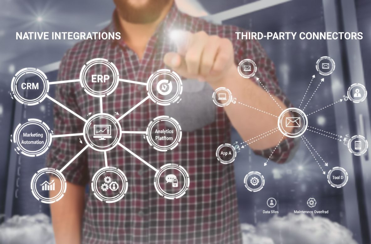 native integrations vs third-party connectors