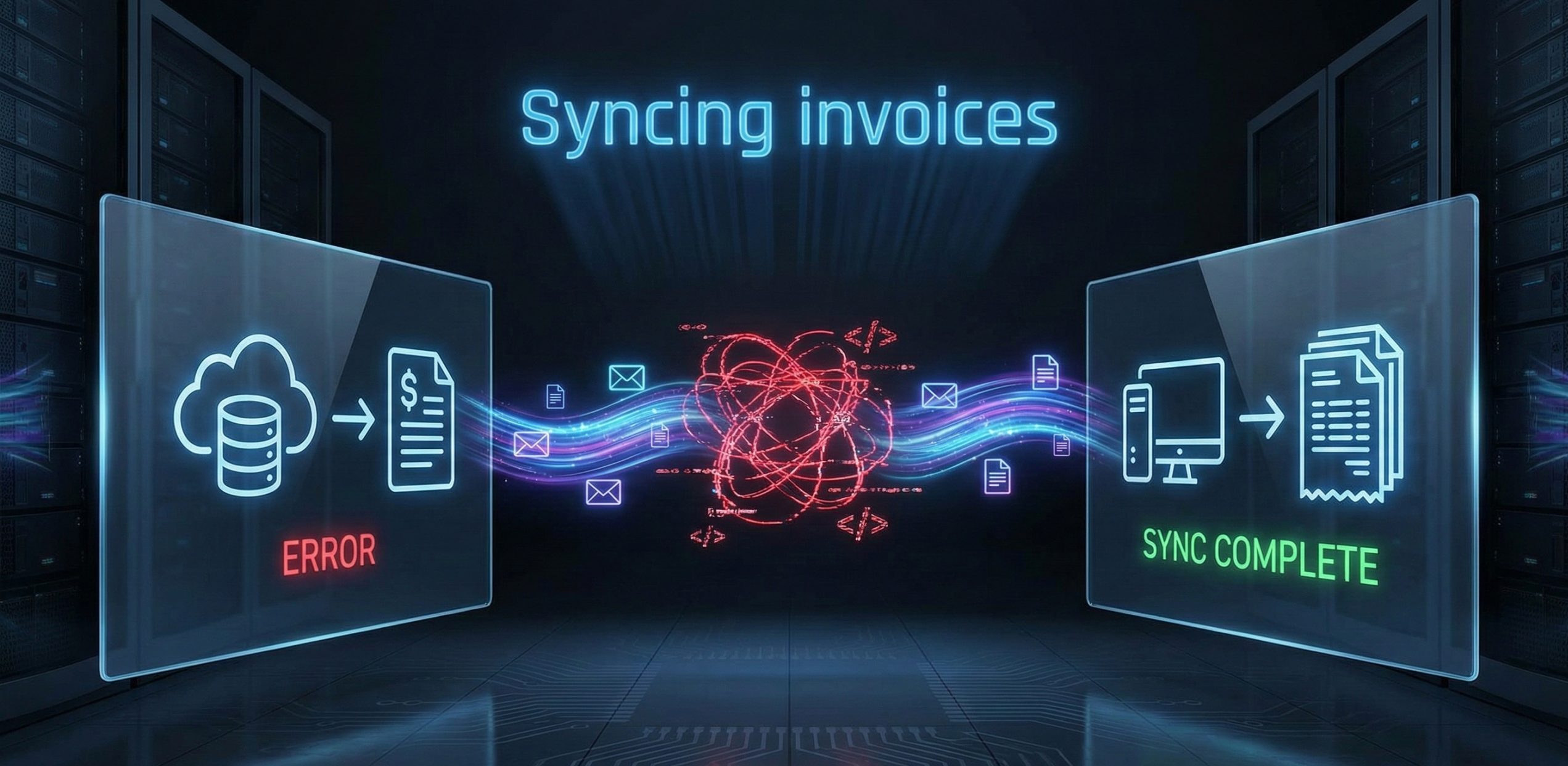 syncing invoices across tools